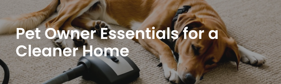 Pet Owner Essentials for a Cleaner Home