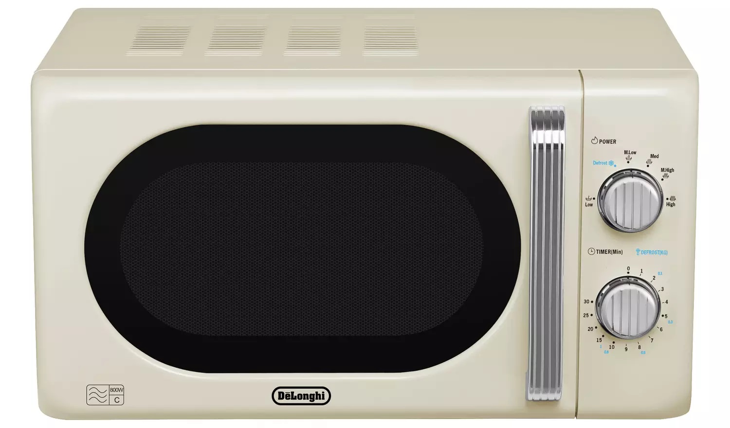 Retro 20L 800W Microwave Cream v3