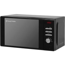 20 Litre Russell Hobbs RHM2064B Heritage Digital 800w Solo Microwave Black