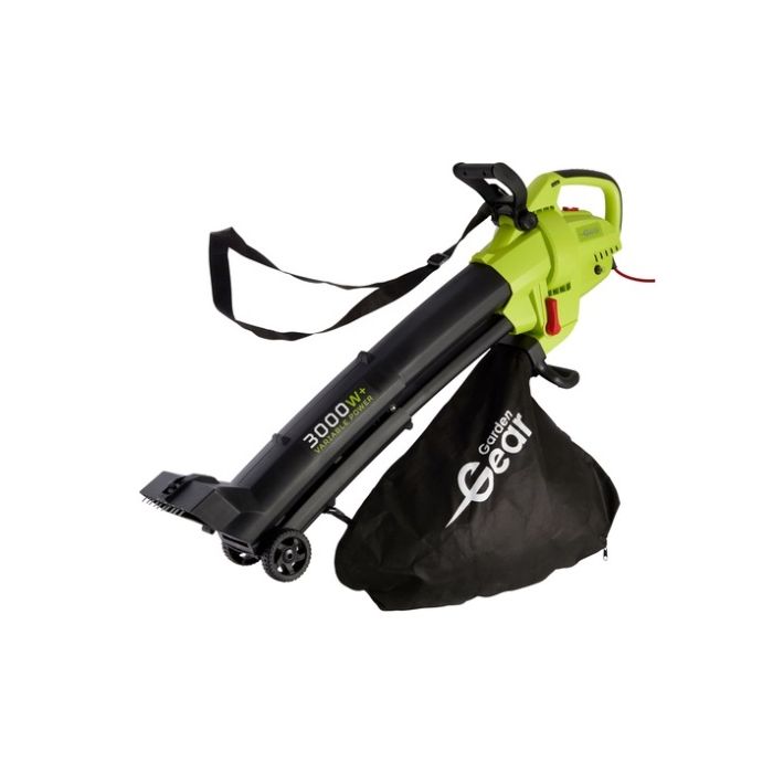 3000W 3-in-1 Electric Backpack Blower Vacuum and Rake
