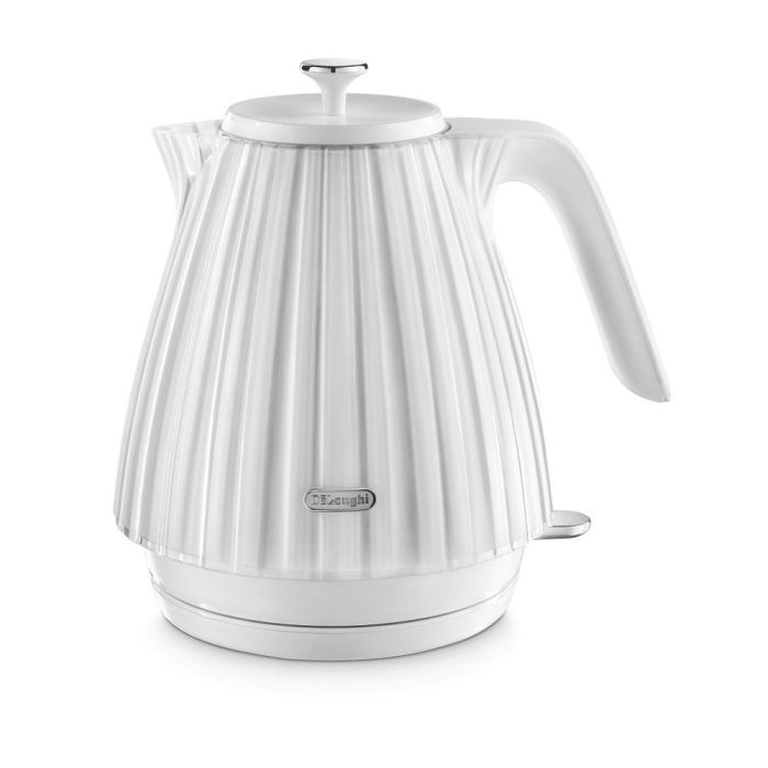 De'Longhi KBD3001.W NEW Jug Kettle 360° Swivel Base Ballerina