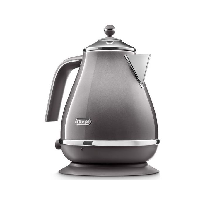 De'Longhi KBOT3001.GY NEW Jug Kettle Icona Metallics Anti