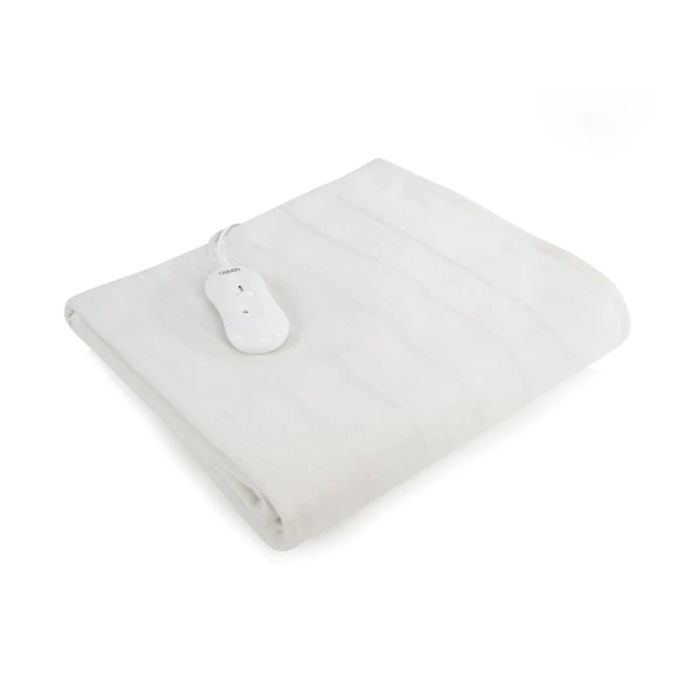 Carmen C81144 Fitted Electric Blanket with Temperature Settings Control