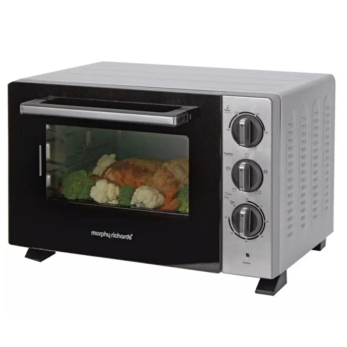 Morphy Richards KR F20RL E1DKH NEW 23L Rotisserie Mini Oven with Light Silver