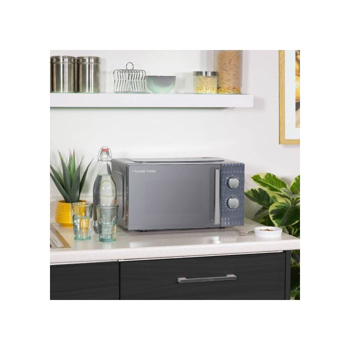 Russell Hobbs RHMM715G Manual Microwave Oven 17L 5 Power Levels 700W Grey
