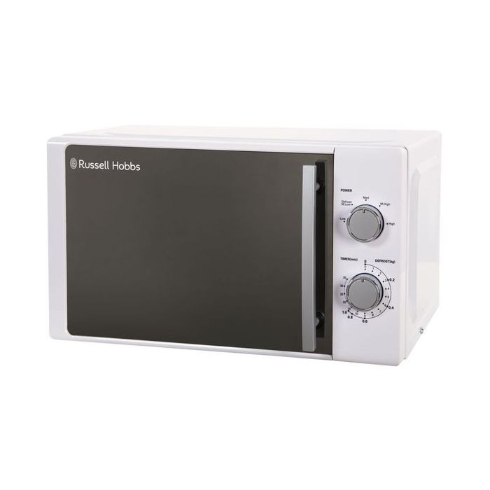 Microwave russell hobbs white cheap