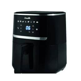 Scoville SAF102B 4.3L Digital Air Fryer Healthy Cooking 8 Digital Programs Black