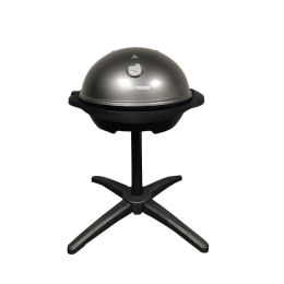 George Foreman 22460 NEW BBQ Grill Indoor Outdoor Healthy Cooking 2400w Black