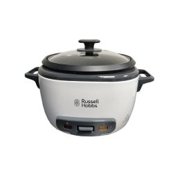 Russell Hobbs 27040 Rice Cooker with Steamer Basket Large 2.2L 500w White
