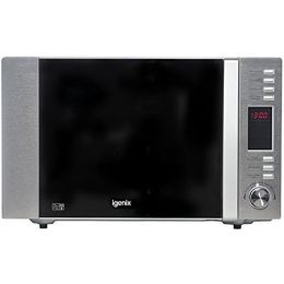 Igenix IG3091Combination Microwave 30L 5 Power Levels 900W Stainless Steel 