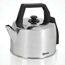Igenix IG4350 Catering Jug Kettle 3.5L Hot Water Boiler Overheat Protection