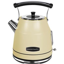 Rangemaster RMCLDK201CM Kettle Jug Cordless 1.7L  Boil Dry Protection 3kW Cream