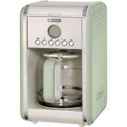 Ariete 134204 Retro Filter Coffee Machine Programmable & Washable Filter Green