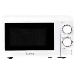 Daewoo SDA2478 Manual Microwave 20L 5 Power Settings 800W Defrost Function White