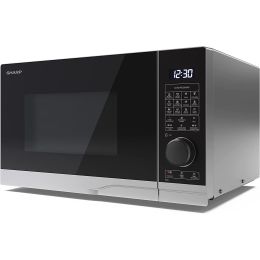 Sharp YC-PS254AU-S Solo Microwave Oven Semi Digital 25L ECO Mode 900W