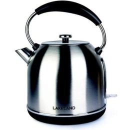 Lakeland 63422 Traditional Jug Kettle 1.7L Anti-Limescale Filter Stainless Steel