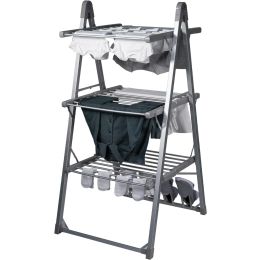 Abode AECRD2002 Heated Electric Clothes Dryer 3 Tier Shoe Rails Silver