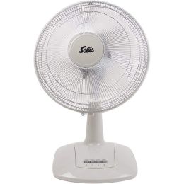 Solis 746 Table Fan with Automatic Swivel Function 3 Speed Levels White 45W