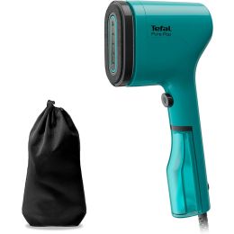 Tefal DT2024 Clothes Steamer Handheld Pure Pop Compact 70ML Tank Teal Green