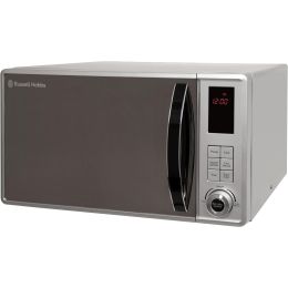 Russell Hobbs RHM2362S NEW 23L Digital 800w Solo Microwave Silver