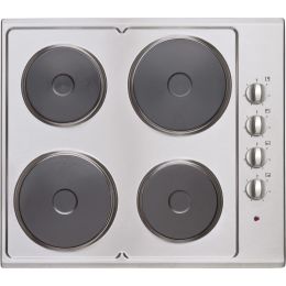 Statesman ESH630SS 60cm 4 Plate Electric Hob Sealed Hotplate Stainless Steel