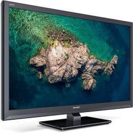 Sharp C24BC0KR1FB 24 Inch Smart TV HD Ready LCD Display Black [Energy Class F]