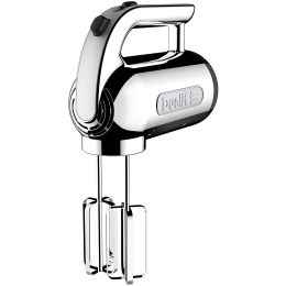 Dualit 89300 NEW Hand Mixer with 4 Speed Settings & Retractable Cord 400W Chrome