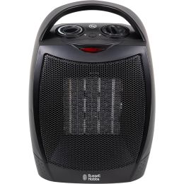Russell Hobbs RHFH1006B Portable Hot & Cool Convector Heater 1500w Black