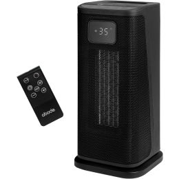 Abode ACTH2005 Oscillating Electric Heater Portable Ceramic Remote Control 2000W