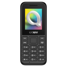 Alcatel 1068 Unlocked Mobile Phone Dual Sim 1.8'' Display Phone 8MB - Black