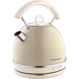 Ariete 2877/03 Jug Kettle with Washable Filter Retro Style 1.7L 2000w Beige