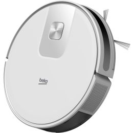 Beko VRR60314VW 14.4v Cordless Robot Vacuum Cleaner & Mop ‎Wi-Fi Connected White