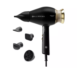 Bellissima 11867 Creativity 4 You Professional Hair Dryer 1520w Black & Gold