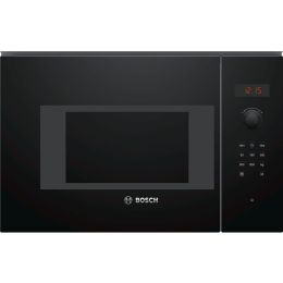 Bosch BFL523MB0B NEW 800w Built-in Microwave Oven with LED Display 20L Black