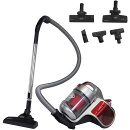 Ewbank EW3015 Bagless Cylinder Pet Vacuum Cleaner Motion 2.5L 800w Silver & Red 