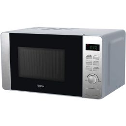 Igenix IG2086 800w Solo Microwave Oven Digital Control 20L Stainless Steel