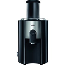 Braun J500BK Spin Juicer Extractor for Whole Fruit Multiquick 5 1.25L 900w Black