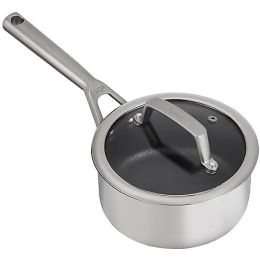 Ninja C60216UK ZEROSTICK 16cm Saucepan With Lid Induction Compatible Non-Stick