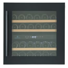 Cavecool Morion Dravite Wine Cooler - 36 Bottles - 2 Zones - Black - Integrated