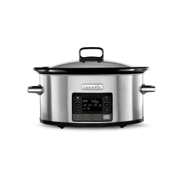 Crockpot CSC066 Digital Slow Cooker Time Select 5.6L 240w Stainless Steel