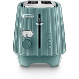 De'Longhi CTD2003.GR Ballerina 2 Slice Toaster Defrost Function 900w Green
