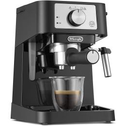 De'Longhi EC260.BK Coffee Machine Stilosa Pump Espresso Maker Black / Silver