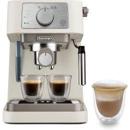 De'Longhi EC260.CR Manual Coffee Machine Espresso Maker Stilosa 1L 1100w Cream