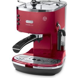 De’Longhi ECOM310.R Espresso Coffee Machine Icona Micalite 1.4L 1100w Red