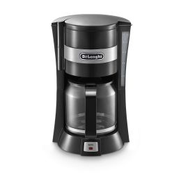 De'Longhi ICM15210.1 Filter Coffee Machine Maker Ground Coffee 900W 1.3L - Black