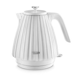 De'Longhi KBD3001.W Jug Kettle 360° Swivel Base Ballerina 3000w 1.7L White