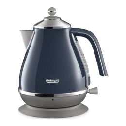 De'Longhi KBOC3001.BL Jug Kettle Icona Capitals Anti Scale Filter 1800W 1.7L