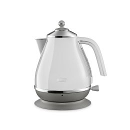 De'Longhi KBOC3001.W Jug Kettle Icona Capitals 1800W 1.7L Stainless Steel