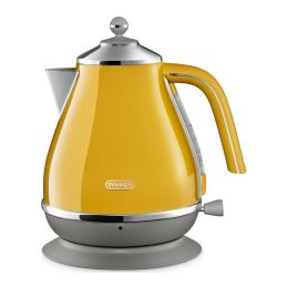 De'Longhi KBOC3001.Y Jug Kettle Icona Capitals 3000W 1.7L Anti-limescale Filter