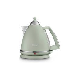 De'Longhi KBX3016.GR Jug Kettle Argento Flora 3000W 1.7L Anti-limescale Filter